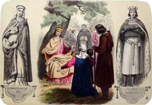 Roi saint louis rendant - roi,