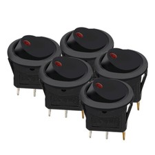 5X boutons à leds electrique