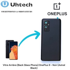 Vitre Arrière (Back Glass Phone) OnePlus 9 - Noir (Astral Black)