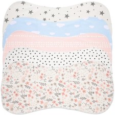 5 Pcs Bavoirs Bandana Bibs Des