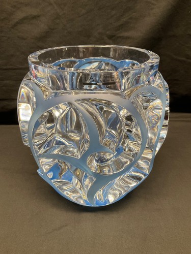 Lalique crystal france blue - crystal,