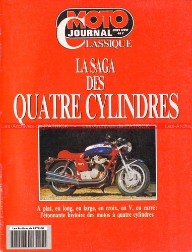 Moto journal saga des - hs, la