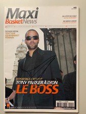 MAXI BASKET NEWS JUIN 2009 - TONY PARKER - SPURS - SIGNATURE - DEDICACE