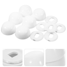  6 Pcs Accessoires Wc Capuchon Pour Vis De Toilettes Capuchons Boulons