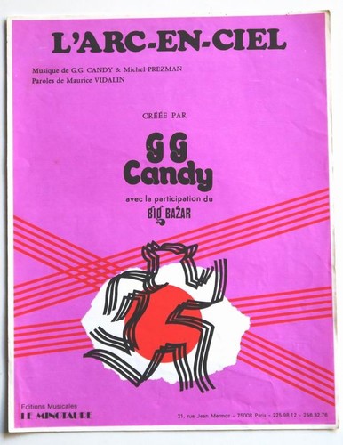 Partition vintage sheet music