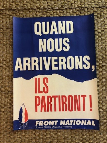 Affiche politique front - -,