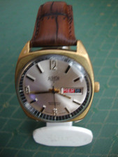 XXL? Montre Homme -ALINOR- automatique suisse ETA 2730 jour-date