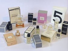 Lot de 10 miniatures de parfum CHANEL N° 5 Bois Des Îles Chance Coco Mad. N’ 19
