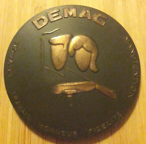 Médaille demag levage - mÉdaille,