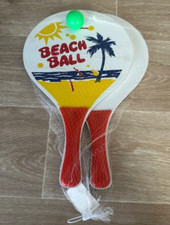 Jeux de plage raquette avec balle