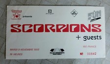 ticket billet stub used place