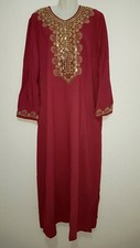 Abaya Robe Maxi Arabe Robe de Soirée Takchita Jellabiya Djelaba Eid M - XXL