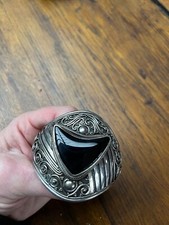 Ancien gros bracelet argent - bracelet,