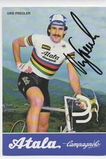 CYCLISME TOUR DE FRANCE autographe  de URS FREULER