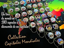  Série de 180 Capsules de champagne - GENERIQUES (Capitales du  Monde)