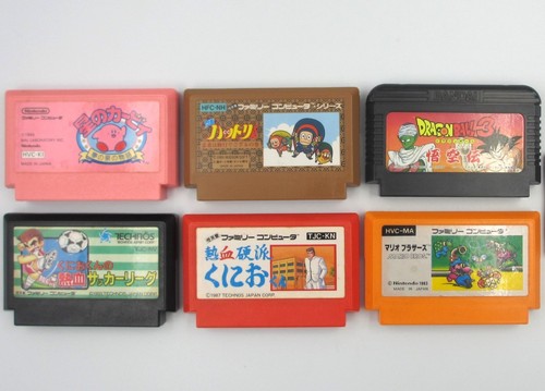 Lot jeux nintendo famicom - jeux,
