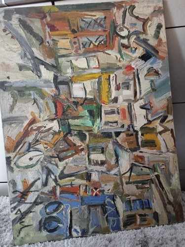 Peinture huile sur - huile, gen