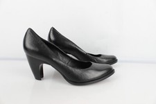 SAN MARINA escarpins cuir noir T 36 Très bon état