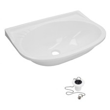 Meuble-lavabo en plastique pour caravane camping-car bateau mini salle de...