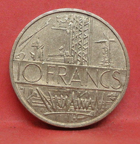 Pièce francs mathieu 1976 - 10,