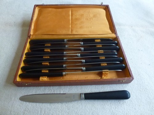Superbe coffret couteaux de - 12,