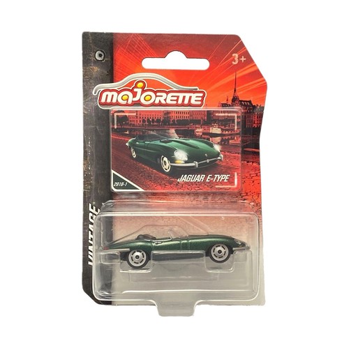 Jaguar type green majorette - e-type,