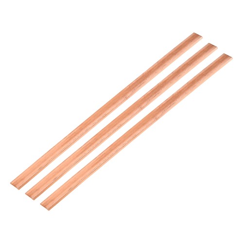 3pcs barre plate - plate, cuivre