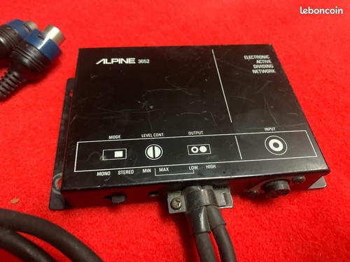 Alpine 3652 filtre - 3652, actif