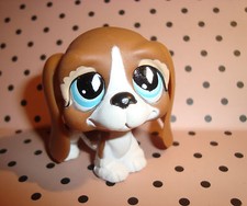 Figurine chien basset marron - chien,