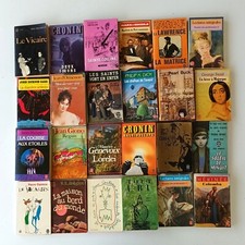 Lot 23 livres poches  collection Le livre de poche-titres variés -Cronin-Ubu