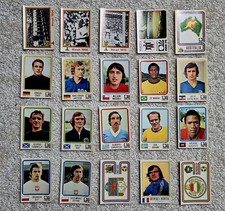 20  Stickers Panini World Cup