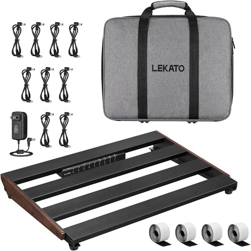 Lekato guitar pedal board - guitar, with