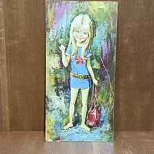 Tableau Poulbot Jeune Fille