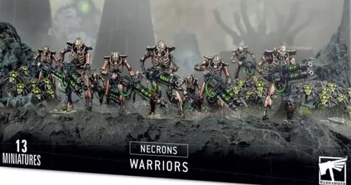 Warhammer 40k nécron warriors - 40k,
