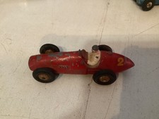 dinky toys ferrari 23j numéro 2 1/43 ancien année 50 calendre grille le top