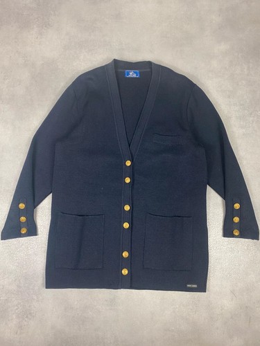 Gilet cardigan marin - gilet, /