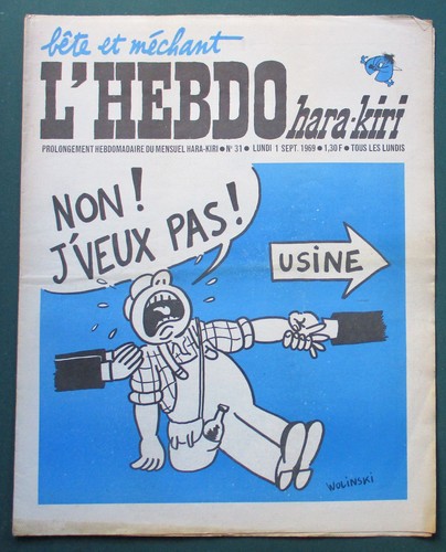 Hara kiri hebdo 1er - hara,