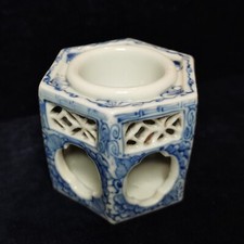 Vintage Chinese blue and white
