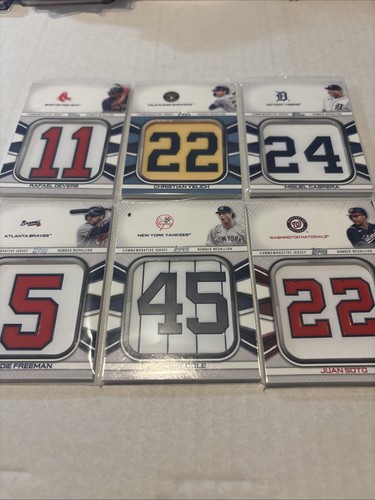 2022 topps jersey number - 2022,