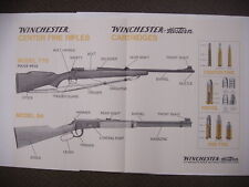 VINTAGE Winchester model 770 94 Center Fire rifles Paper Poster Advertising Sign