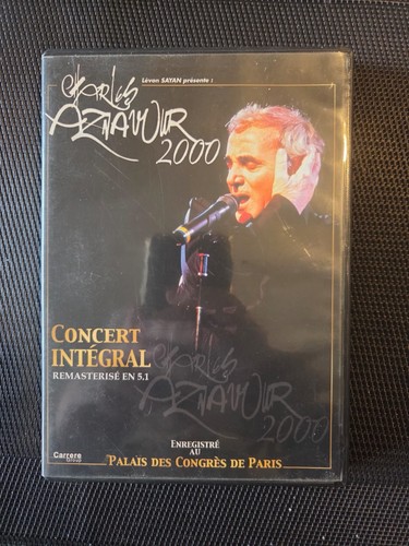 Dvd charles aznavour concert - dvd,"charles, aznavour",concert