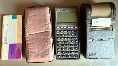 48sx avec imprimante ir - hp-48sx,