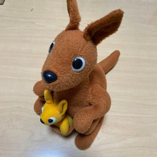 Peluche kangourou bébé - kangourou,
