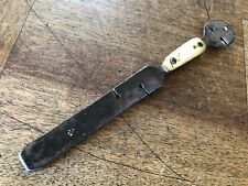 ANCIEN OUTIL DE VITRIER, MANCHE EN CORNE