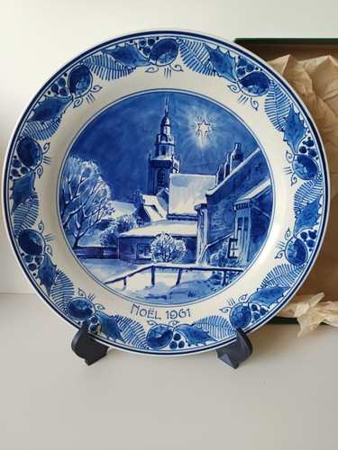 Assiette noël 1961 royal - noël,
