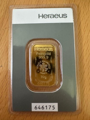 Lingot lbma heraeus - lbma,