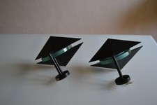 Fontana Arte Italie Paire de lampes appliques murales postmodernistes 1980