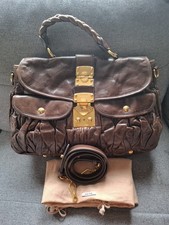 Authentic Miu Miu Dark Brown