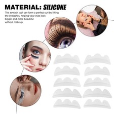  10 Pairs Outil Pour Cils Pad Rehaussement Coussin De Kit Formation Des