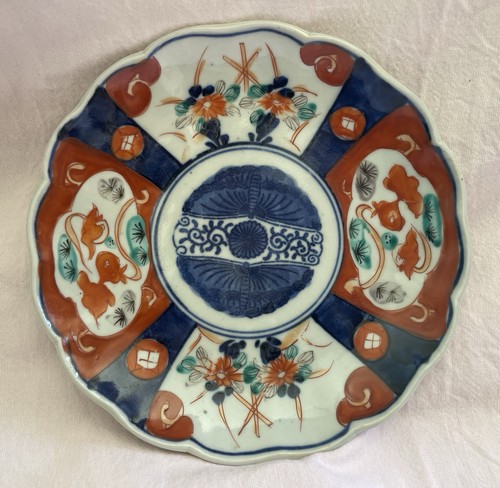 Assiette porcelaine imari - assiette,